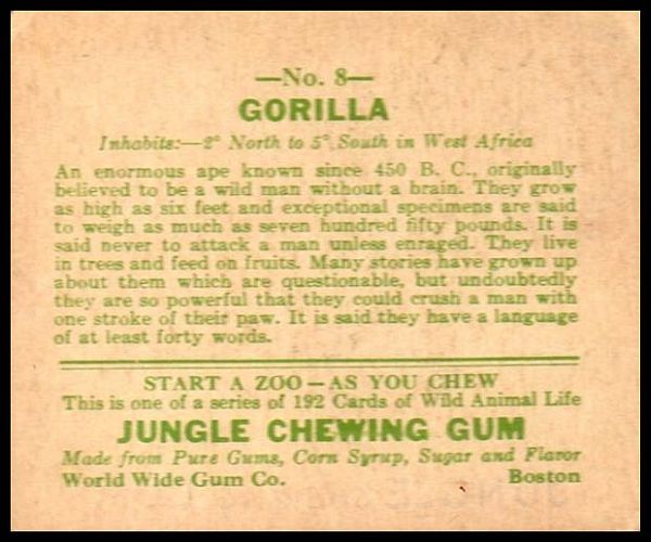 R30 1930 Jungle Gum